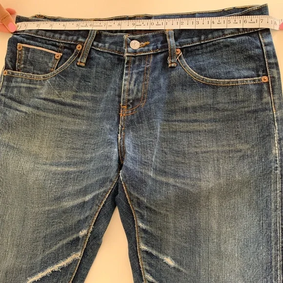 Levis Vintage 1976 Big E 501 Selvedge Buffalo Jeans - Picture 8 of 16